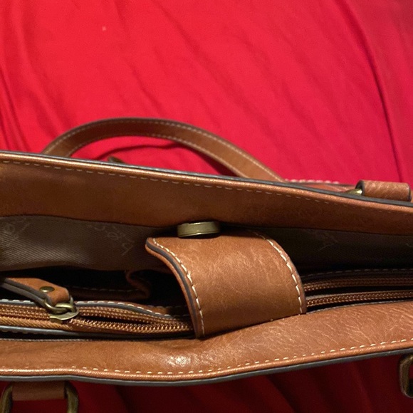 Born o concept brown leather purse and card holder - Picture 12 of 17